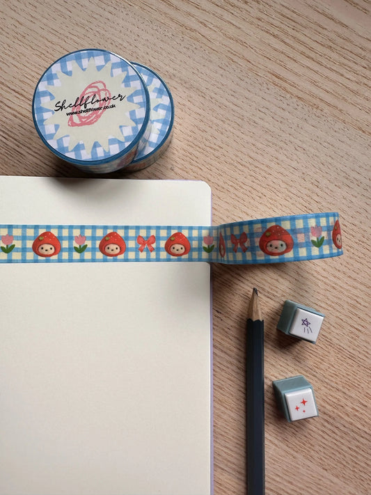 Strawberry Bunny Washi Tape