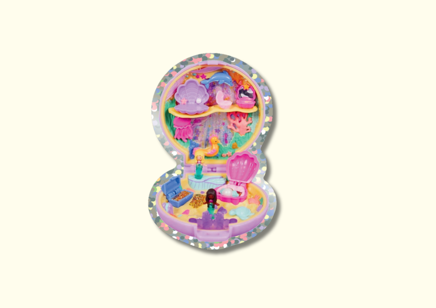 Mermaid Glitter Sticker