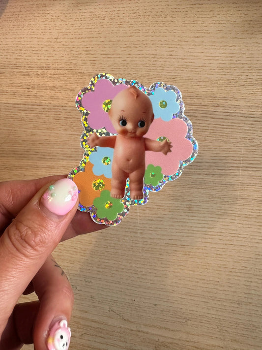 Baby Glitter Sticker