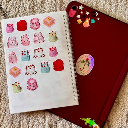Cakes Washi Flake Stickers 