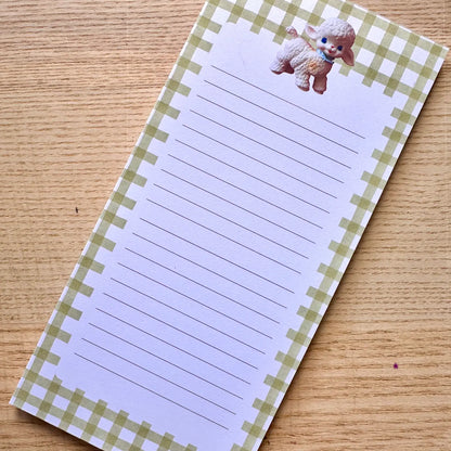 Lamb Memo Pad