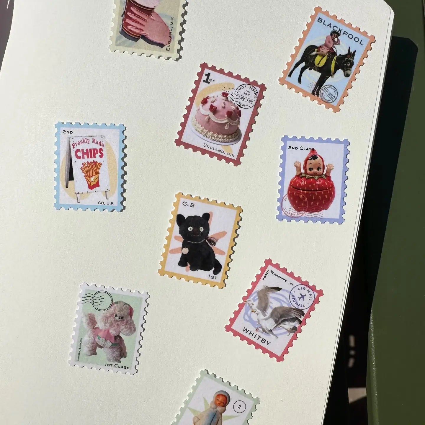 Stamps Washi Flake Stickers 