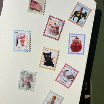 Stamps Washi Flake Stickers 