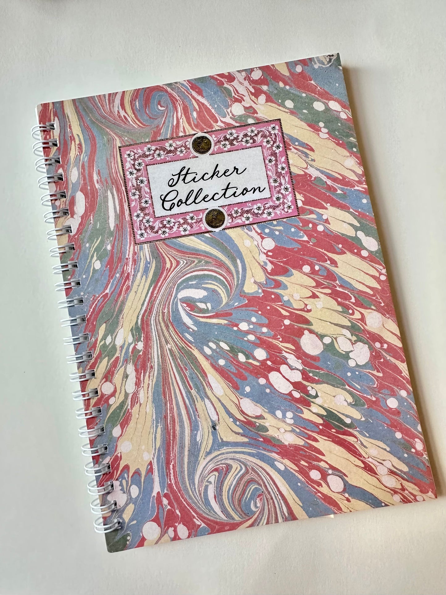 A5 Marble Sticker Keeper