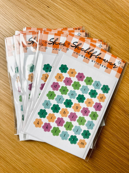 Alphabet Washi Sticker Pack