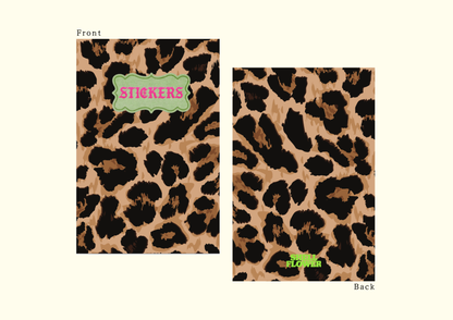 Leopard A6 Sticker Keeper