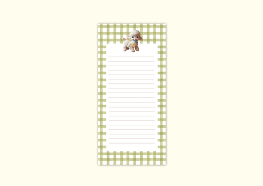 Lamb Memo Pad