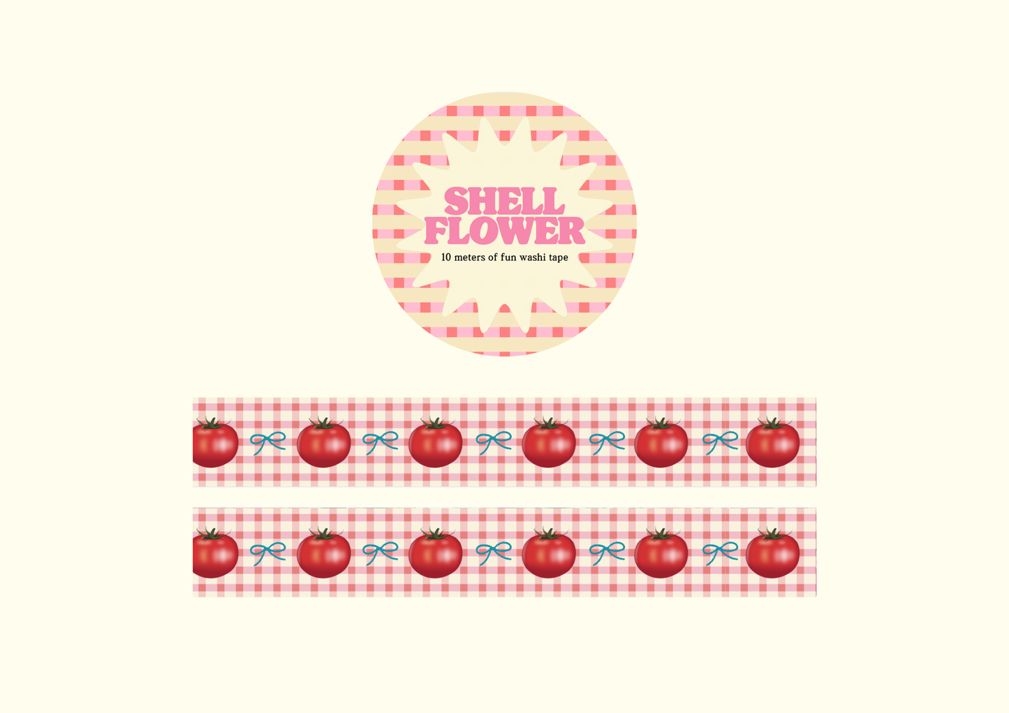 Tomato Washi Tape