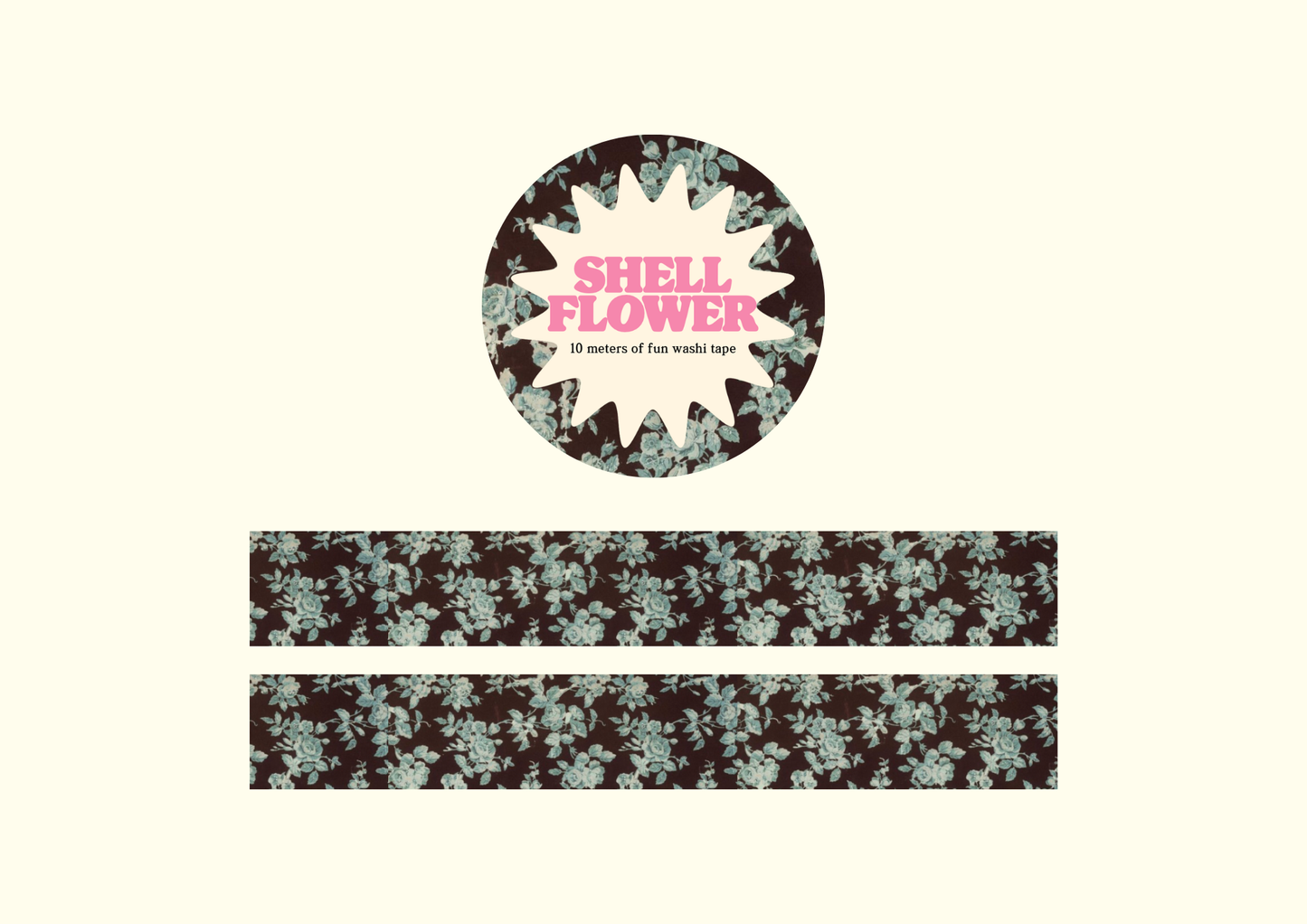 Floral Washi Tape