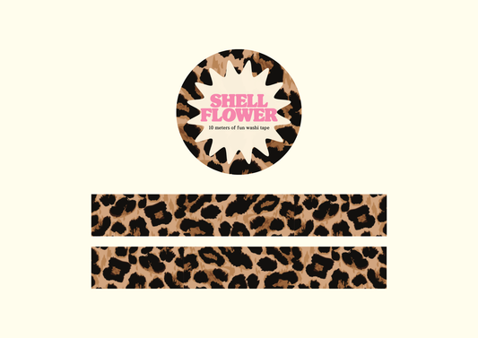 Leopard Washi Tape
