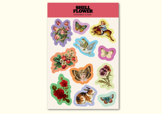 Victoriana Sticker Sheet