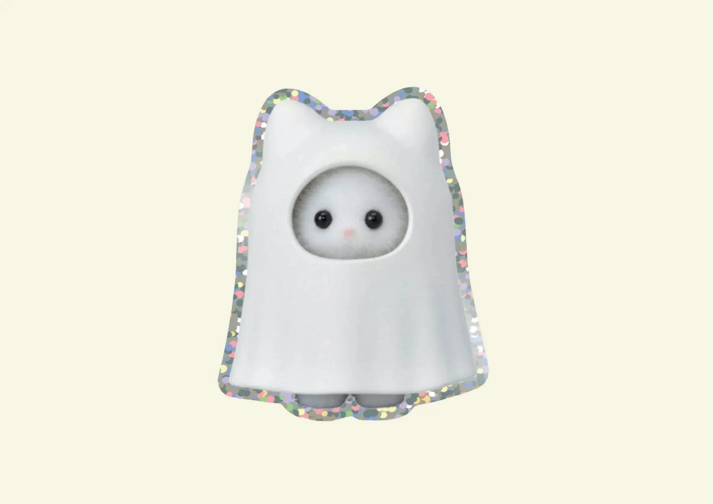 Ghost Glitter Sticker