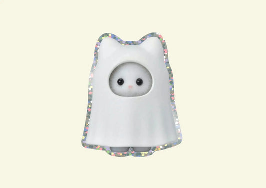 Ghost Glitter Sticker