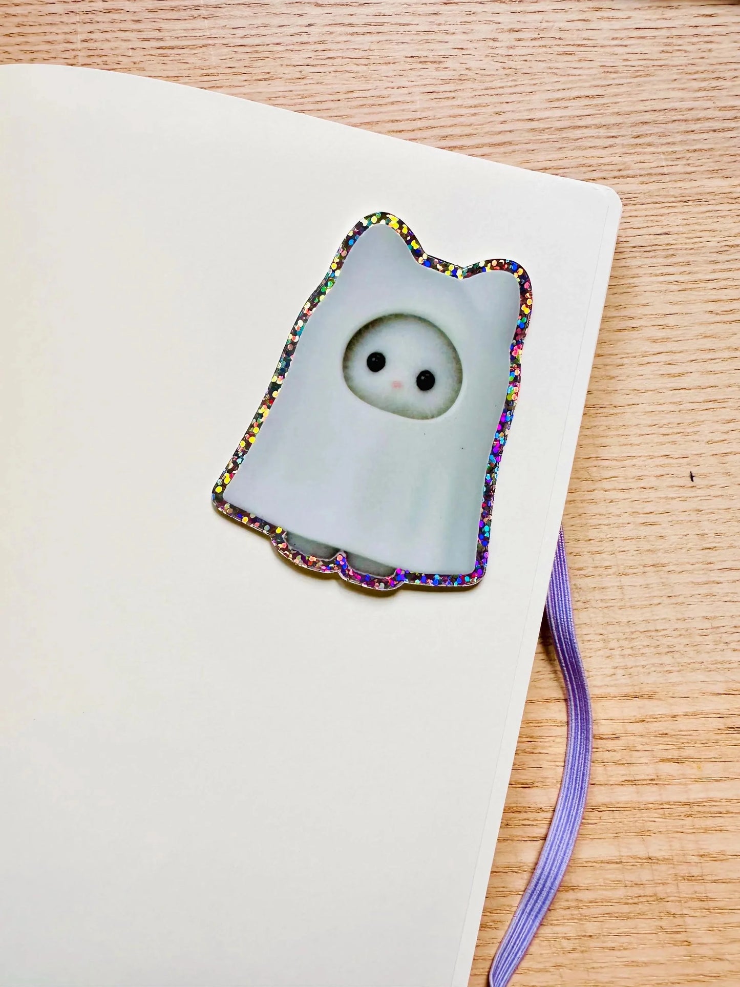 Ghost Glitter Sticker